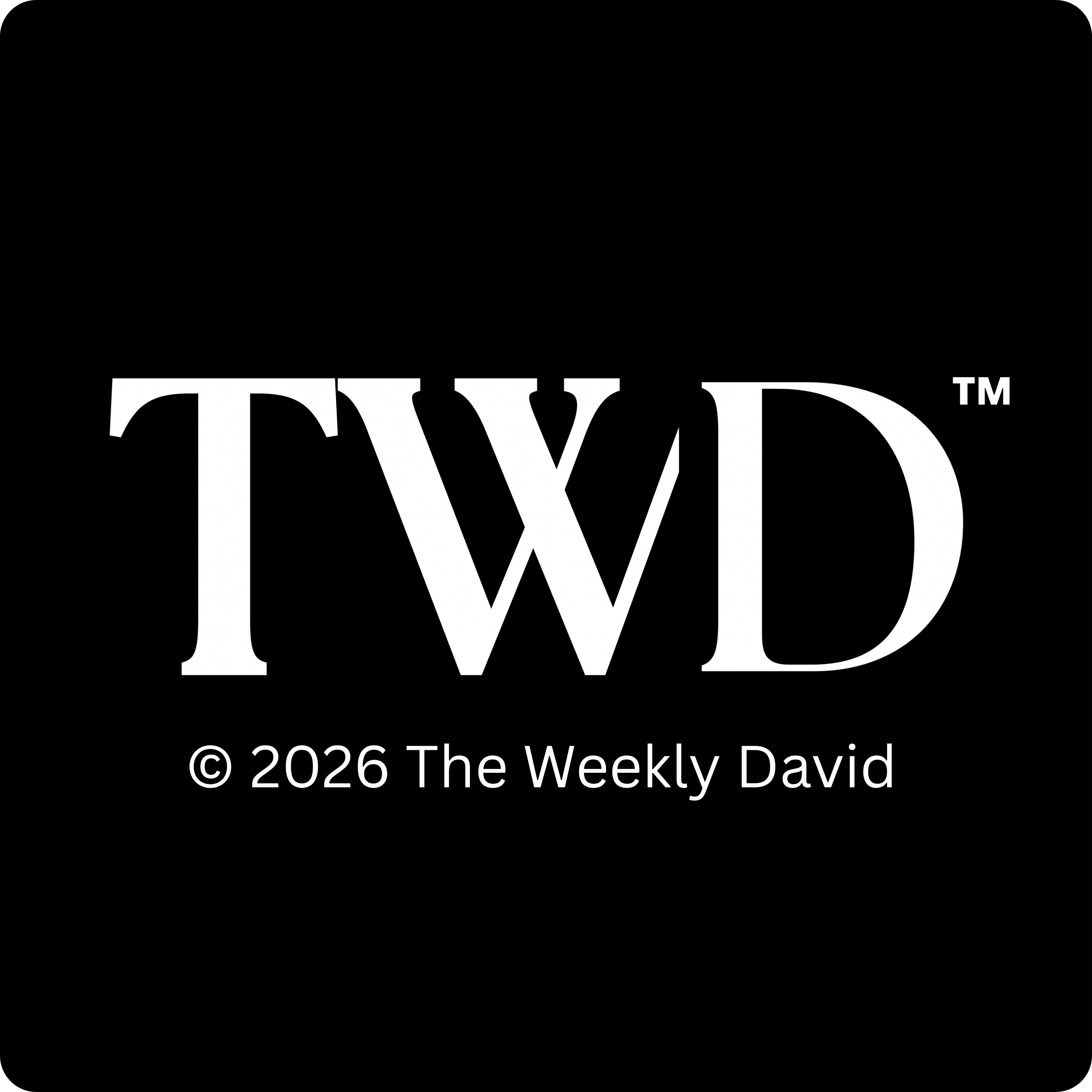 The Weekly David logo